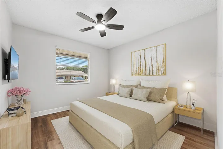 VIRTUALLY STAGED - Bedroom 2