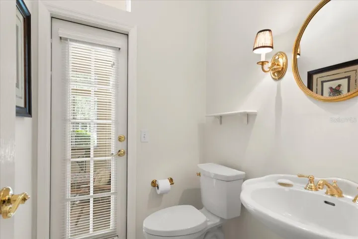 Guest powder room