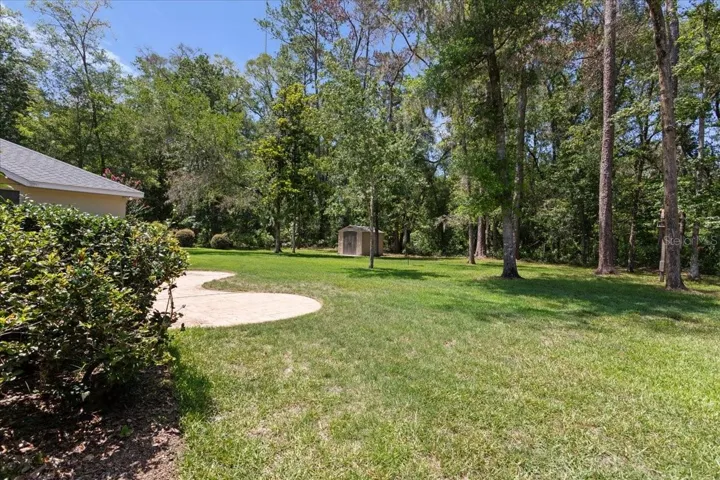 Beautiful lot backs up to conservation areas