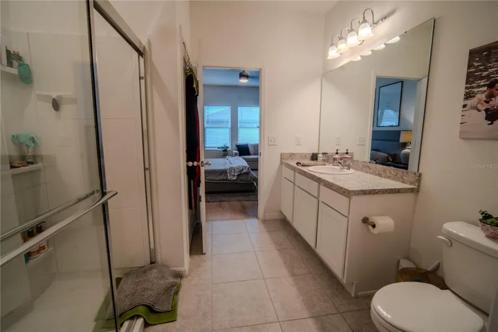 En-suite Bathroom. Pictures taken before the sellers moved out of home.
