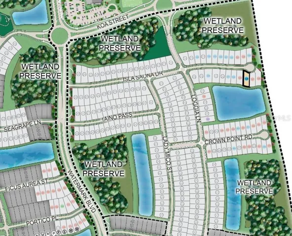 5436 Isla Saona Drive Site Map