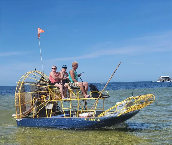 Book a tour on a airboat..or bring yours.