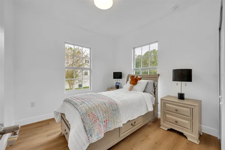 Garage Apartment bedroom