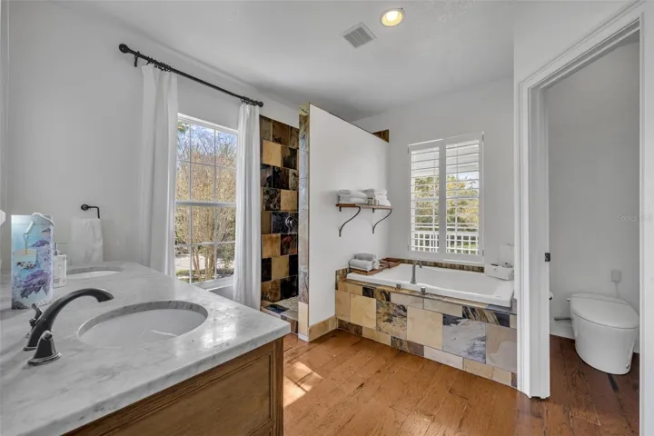 Second Floor primary bathroom