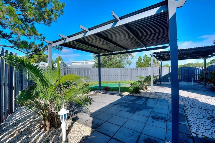 Charming gazebo ideal for outdoor relaxation