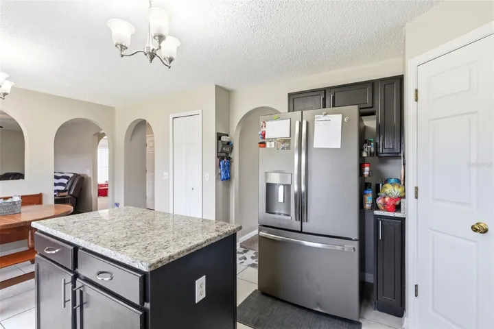 Stainless steel french door refrigerator