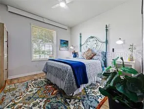 This bedroom will be furnished with a desk to be used as an office/hobby space and will not have a bed.