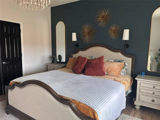 Primary bedroom. The queen size bedroom set will be different.