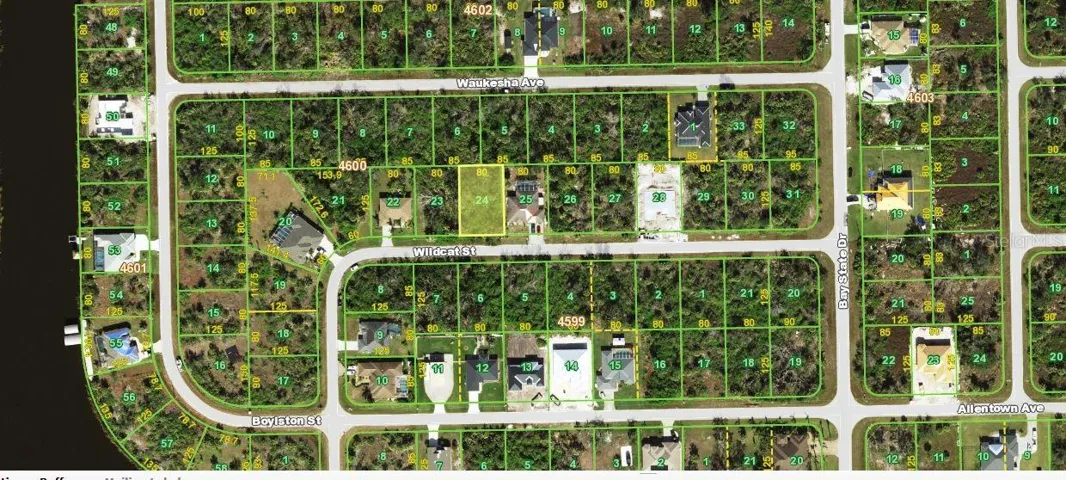 Excellent opportunity to own a 0.23-acre residential homesite in the highly desirable South Gulf Cove community of Port Charlotte. This 80' x 125' lot is located on a quiet residential street surrounded by established and newly constructed homes, making it an ideal location for your future primary residence, seasonal retreat, or investment property.Enjoy the convenience of being just a short drive from beautiful Gulf Coast beaches, world-class fishing, boating, golf courses, shopping, restaurants, parks, and entertainment. With easy access to major roadways, this growing area continues to attract homeowners and investors seeking the Southwest Florida lifestyle.Whether you're ready to build now or invest for the future, this property offers exceptional potential in one of Charlotte County's fastest-growing communities.Buyer is responsible for verifying availability of utilities, zoning, environmental conditions, flood zone, and all building requirements with Charlotte County and the appropriate age