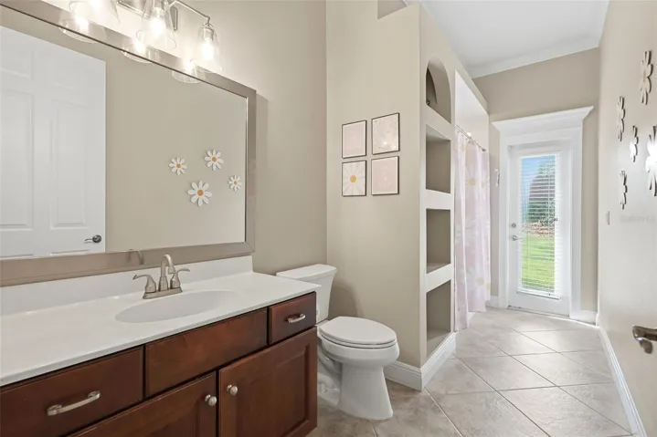 Pool bathroom