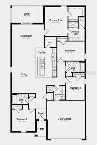 Additional Highlights Include: GE refrigerator, top load laundry pkg, extended LVP flooring, and whole house blinds.