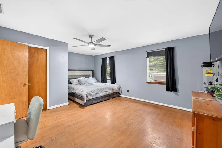 Spacious primary suite.