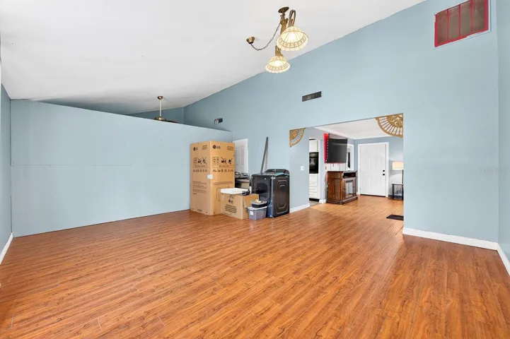 Versatile family room.