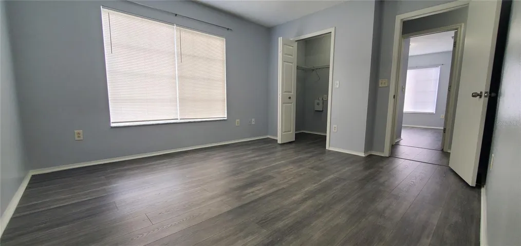 Walk-in closet!