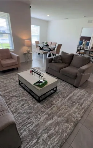 Image virtually stage Living room