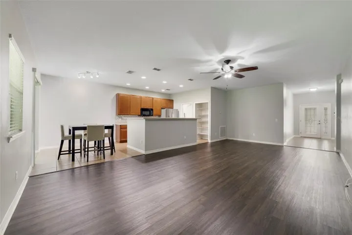 The Living Room/Kitchen