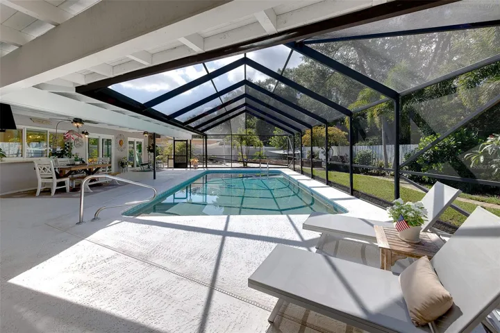 Sundays just got a lot better with this pool area - perfect for grilling, relaxing or entertaining