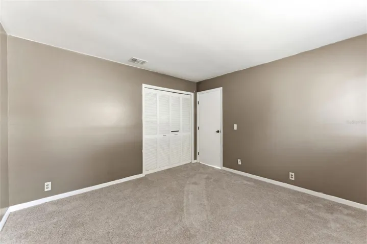 Bedroom #2 with Built-in Closet