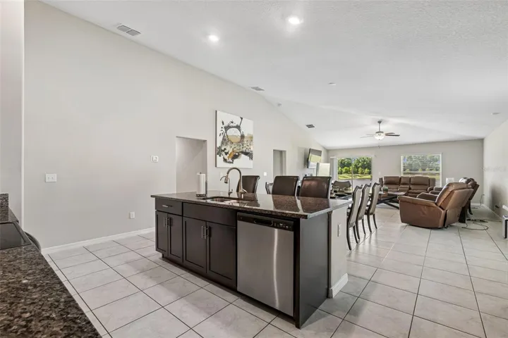 Open floor plan