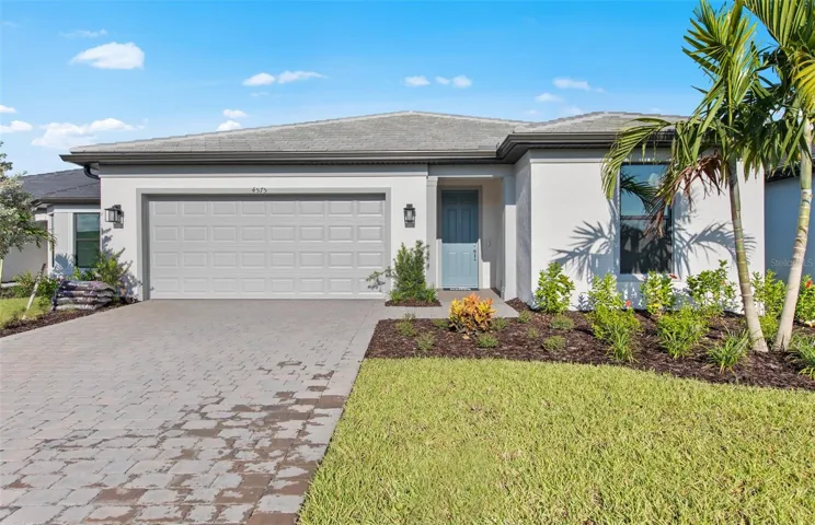 Exterior of Prestige home. Homes may vary.