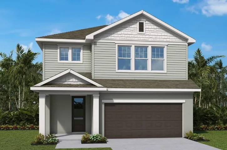 Front Exterior Rendering **Paint Colors May Vary