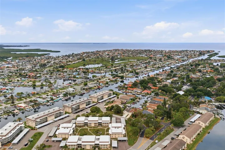 Aerial View of Area all the Way to Gulf