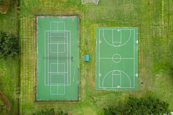 Community Ammenities-Tennis and pickle ball courts.