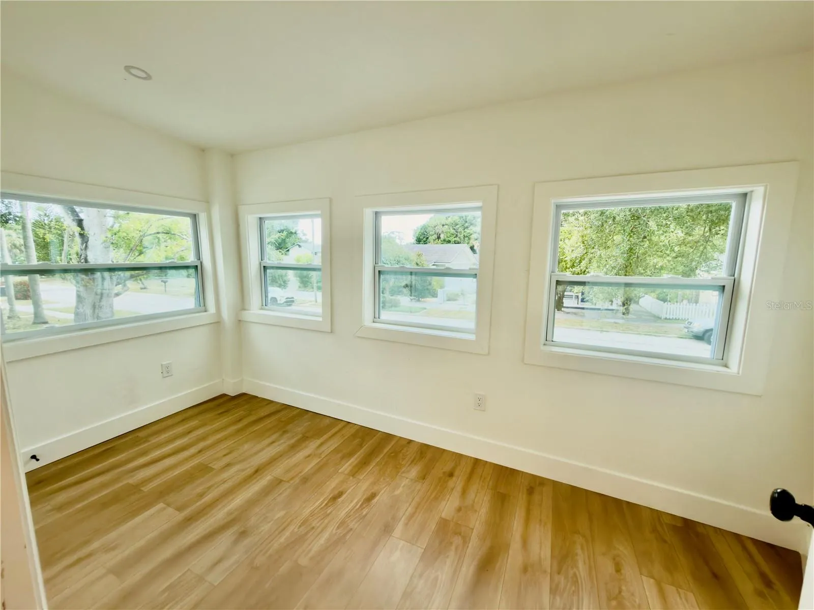 The third bedroom is super flexible…great for a bedroom, a home office, yoga retreat or artist studio.