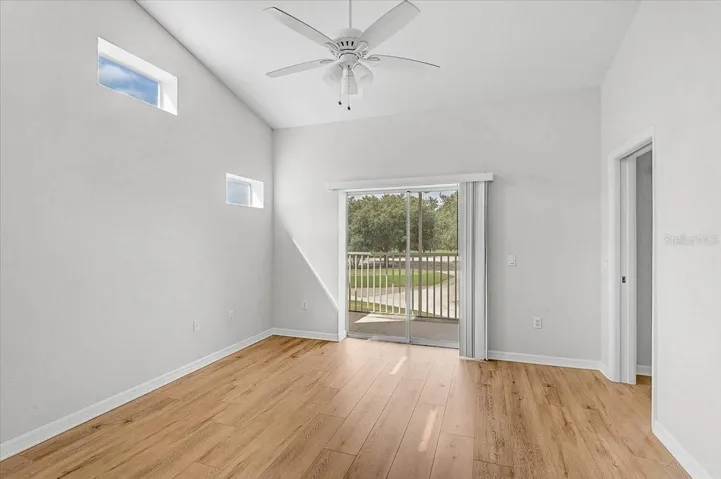 View from master bedroom