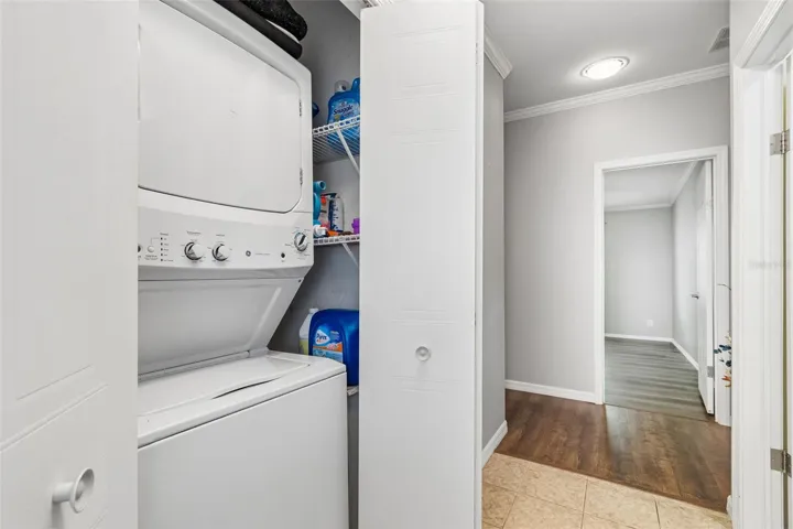 Laundry area