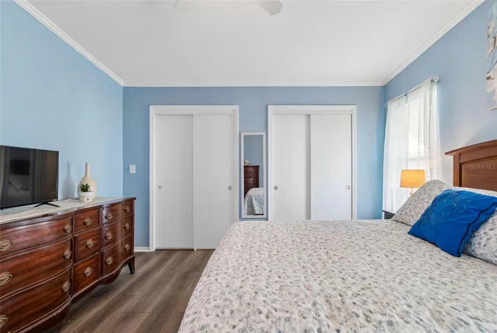 Large double walk in closet