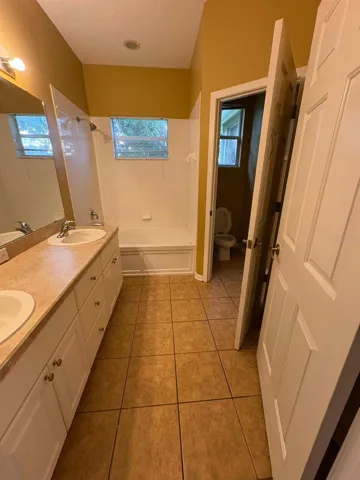 Master bathroom