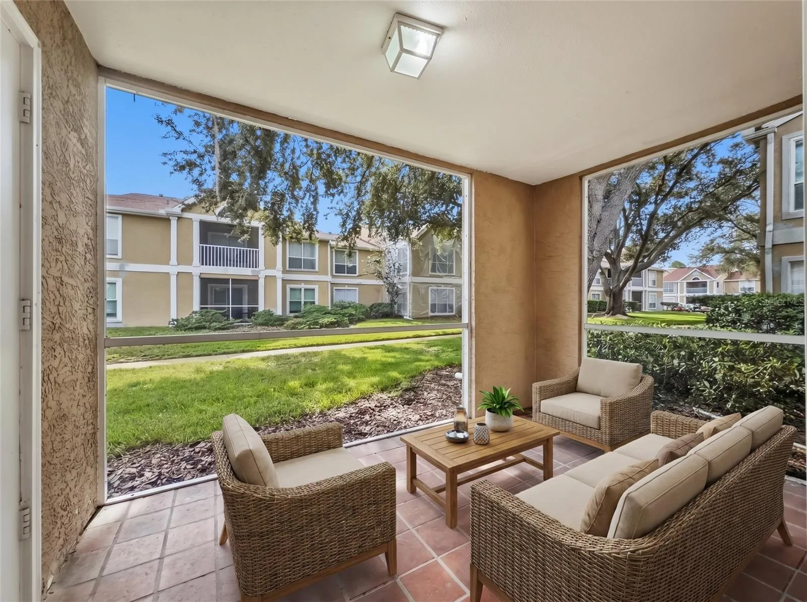 Screened Patio - 9481 Highland Oak Drive #1502, Tampa, FL 33647