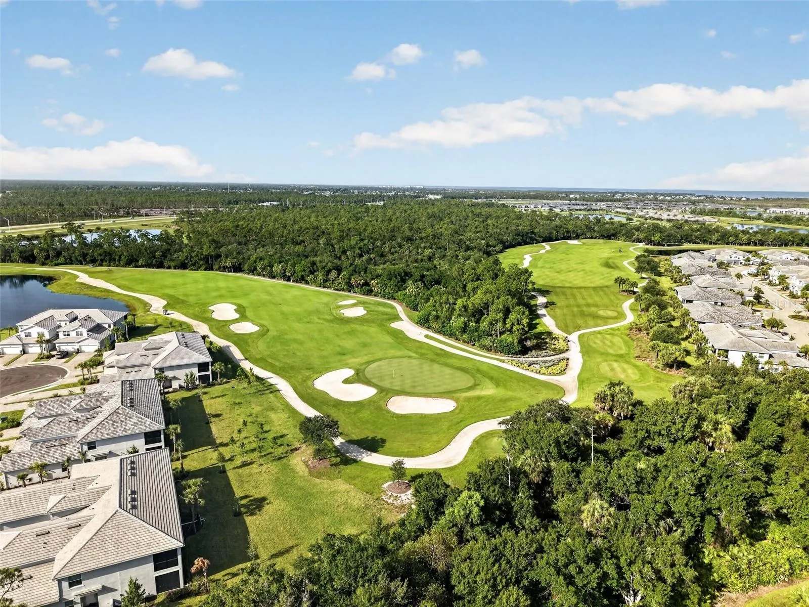 Views of the Gordon Lewis designed Golf Course