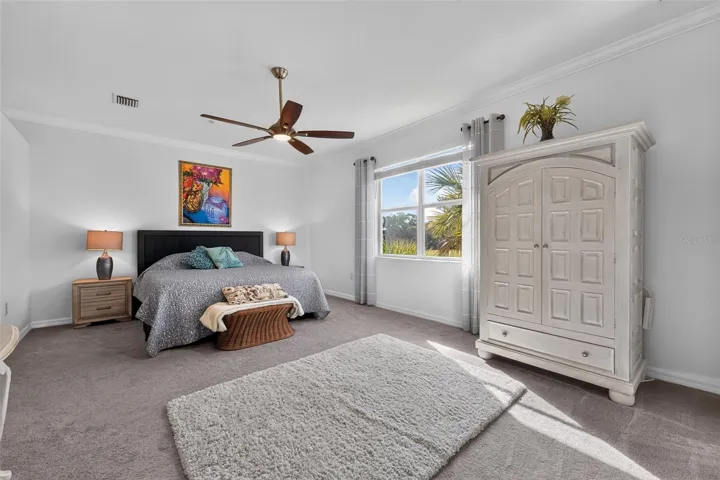 Spacious enough for additional furniture