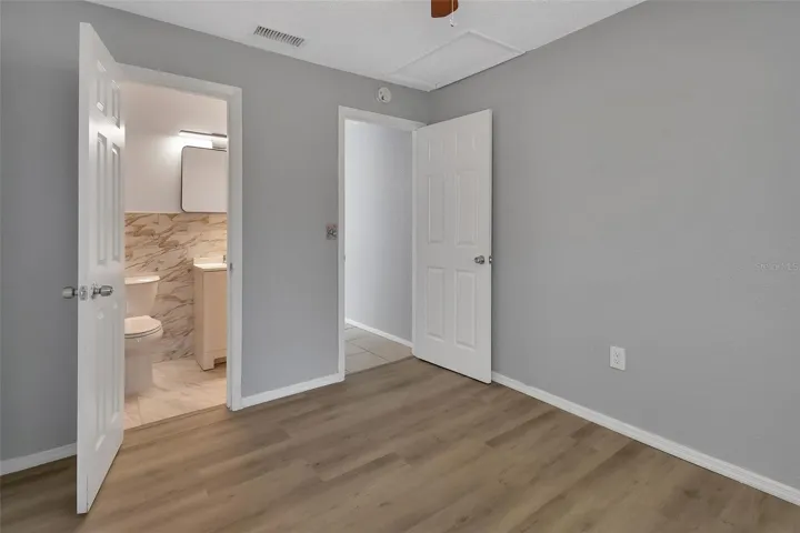 bedroom #1 with bath/shower