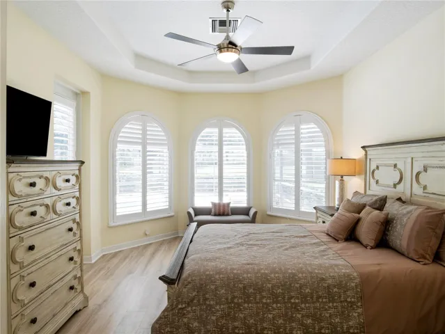 Beautiful view with Plantation Shutters