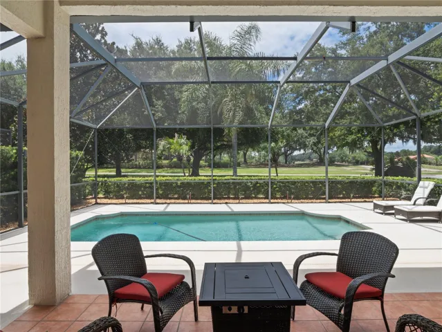 Gas Heated 12'X24' Saltwater Pool