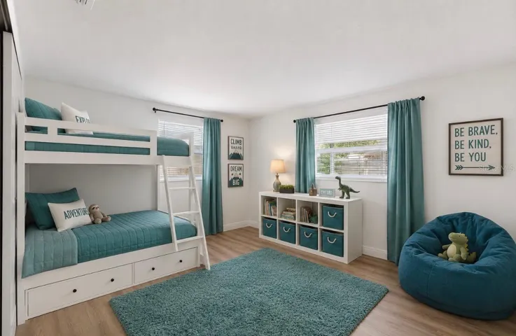 Bedroom 2 Staged