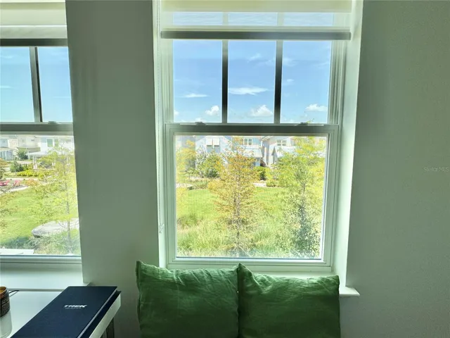 front facing bedroom view
