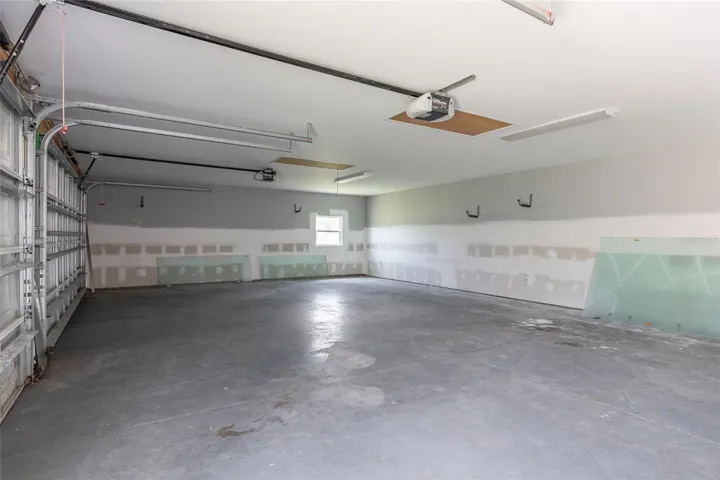 Inside Detached Garage