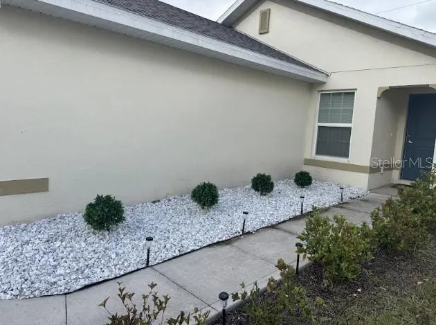 front of the house easy to maintain