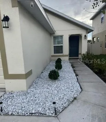 front of the house recent upgrade landscape