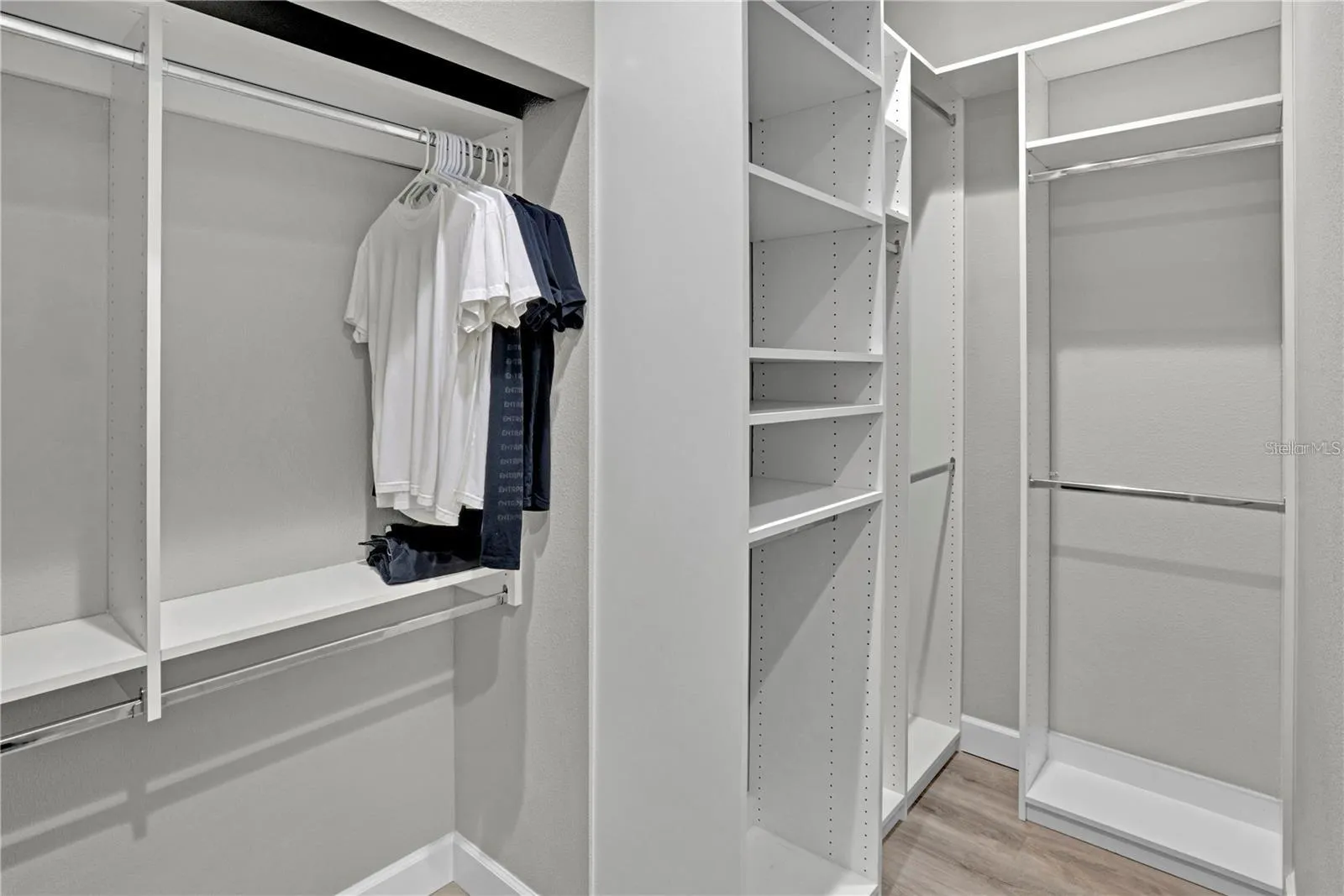 Large walk-in closet