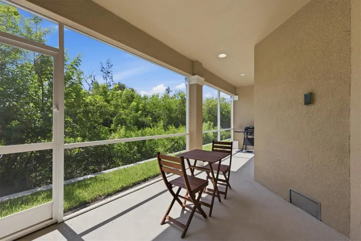 Patio on backside of Garage
