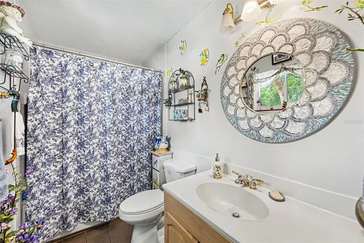 Master bathroom.