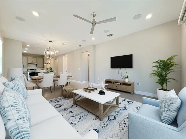 Staged Living Areas