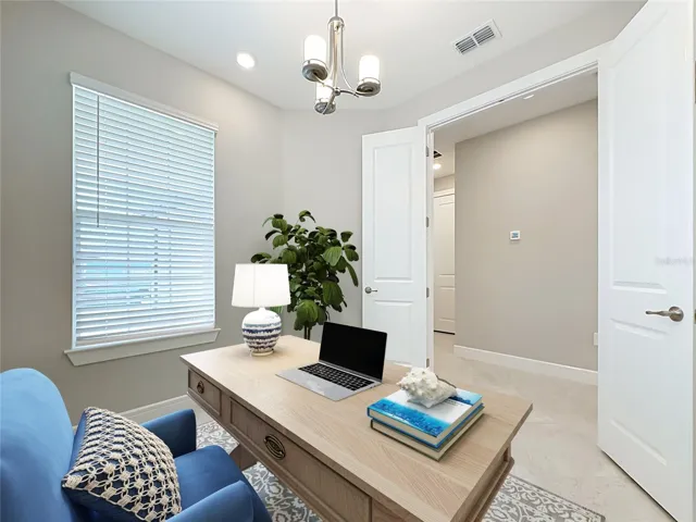 Staged Office
