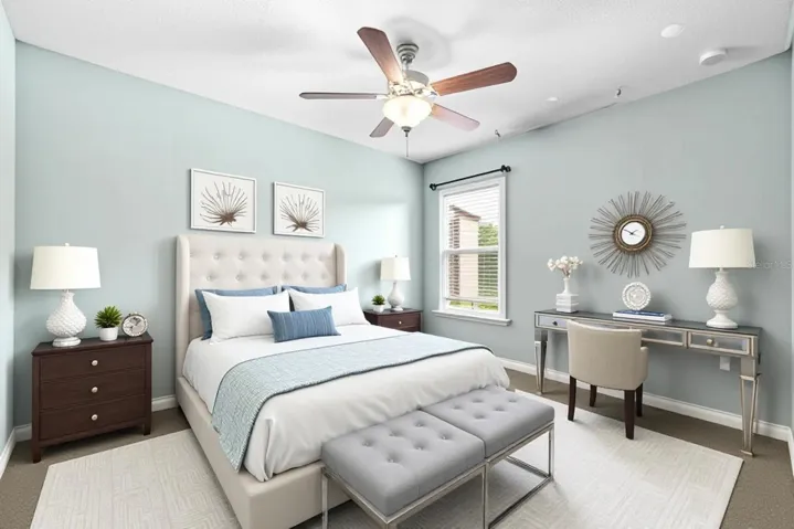 Bedroom 3 Staged