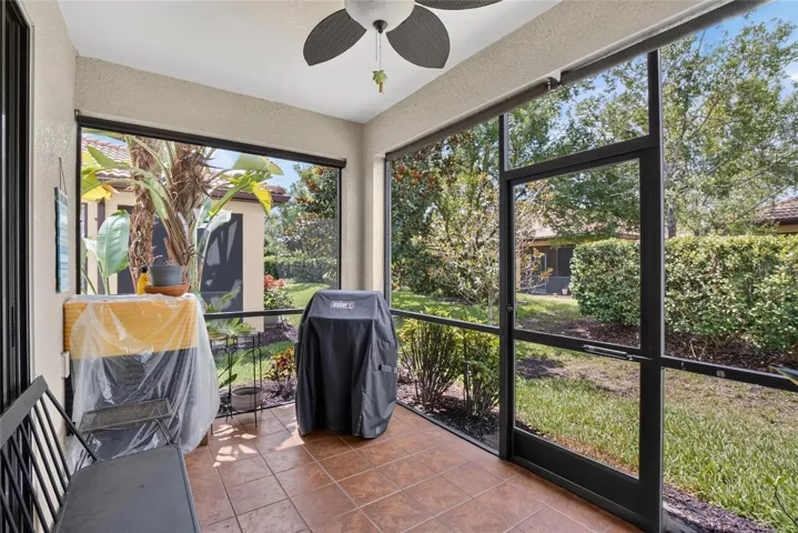Tiled lanai